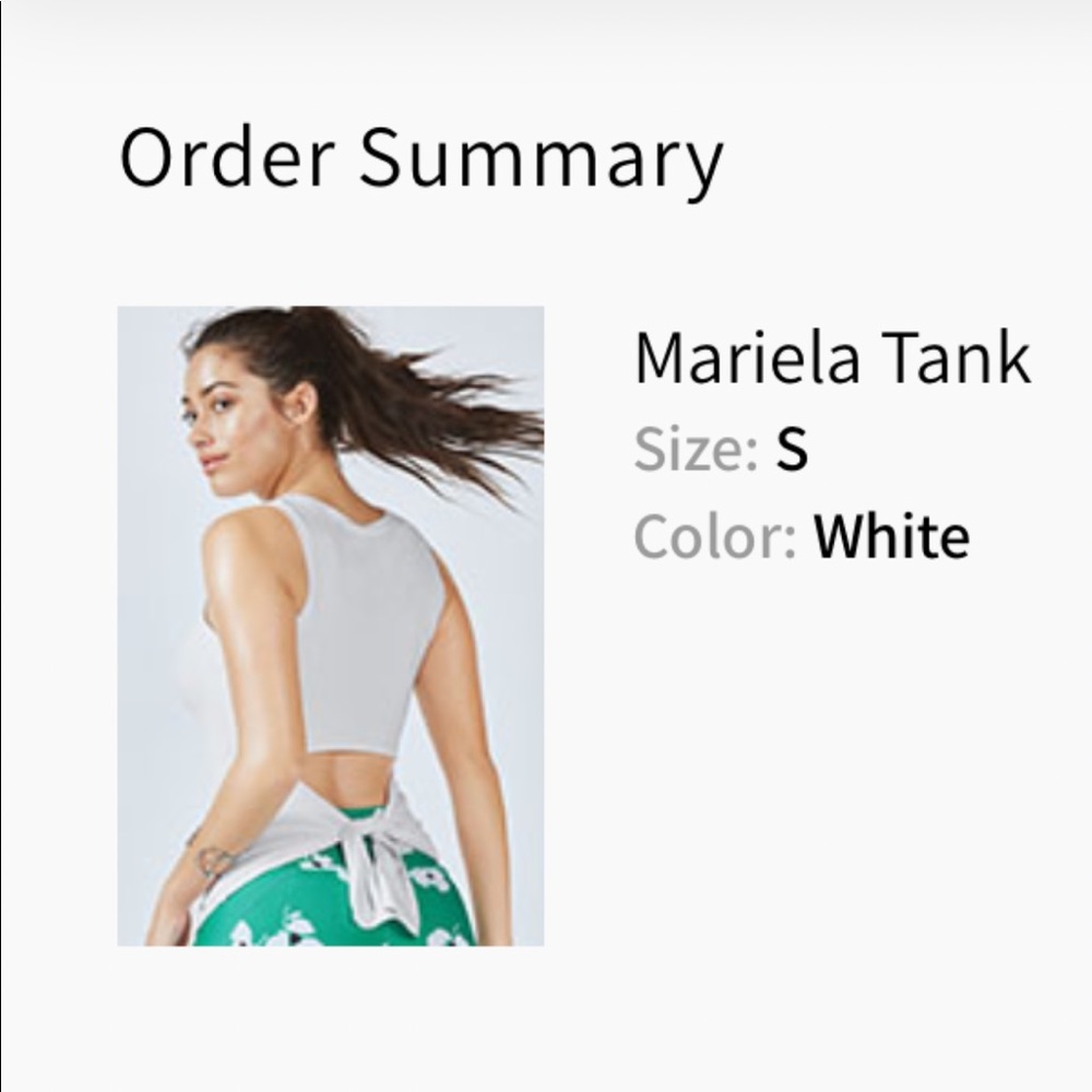 Fabletics tank like new